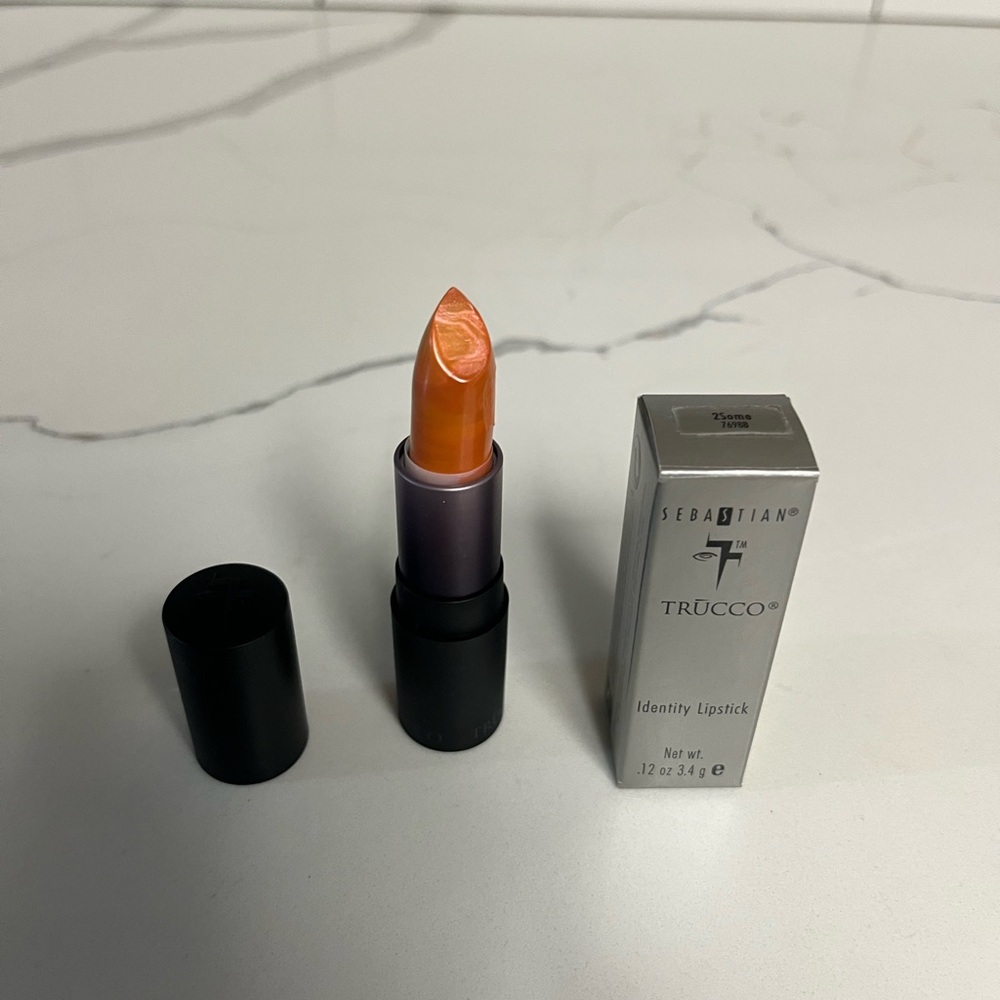 NWT Sebastian Trucco Identity‎ Lipstick 2Some .12oz